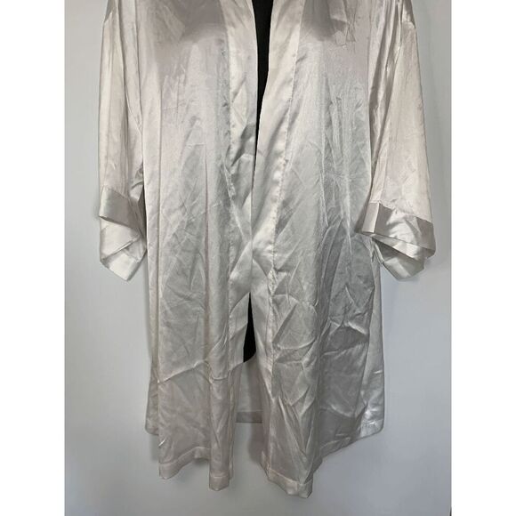 Victoria's Secret Women’s I Do Bride Rhinestone Bridal Robe White One Size - Picture 5 of 6
